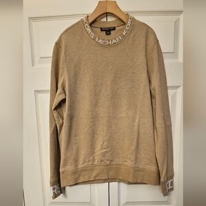 MICHAEL Michael Kors Men's Tan Crewneck Sweater